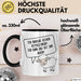 Humor Tasse Geschenk Ich brauche keinen Mittelfinger Ich Mache Das Mit Den Augen Becher Geschenk Trendation