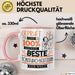 Beste Tonstudio-Besitzerin Der Welt Tasse Geschenk für Eine Tonstudio-Besitzerin Geprüft Und Sicher Geschenkidee Geburtstag Weihnachten Rosa Trendation