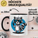 Waschbär Tierliebhaber Tasse Geschenk Lustige Geschenkidee Spruch Trendation