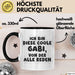Gabi Tasse Ich Bin Diese Coole Gabi, Von Der Alle Reden Geschenk Schwarz Trendation