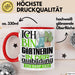 Gärtnerin Ausbildung Start Geschenk Tasse Ich Bin Gärtnerin In Der Ausbildung Ich Darf Das Kaffee-Becher Geschenkidee Rot Trendation