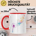 Blume Tasse Geschenk Lustige Geschenkidee Spruch Rot Trendation