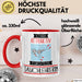 Tauchlehrerin Tasse Geschenk Becher Stark Attraktiv Furchtlos Tauchlehrerin Lustige Geschenkidee Rot Trendation