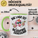 Einhorn Trinken Liebhaber Sarkasmus Tasse Becher Geschenk Lustige Geschenkidee Spruch Die Lage Ist Besäufniserregend Grün Trendation