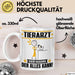 Tierarzt Tasse Geschenk für Tierarzt Der Mann Der Alles Kann Geschenkidee zum Geburtstag Weiß Trendation