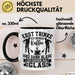 Glasbläser Tasse Geschenk Metallbau Geschenkidee Erst Trinke Ich Meinen Kaffee Dann Blase Ich Sachen Aus Glas Trendation