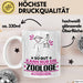 Zoologe Geschenk Tasse So Gut Kann Nur Ein Zoologe Aussehen Geschenkidee Kaffee-Becher Weiß Trendation