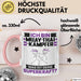 Muay-Thai-Kämpfer Tasse Geschenk für Muay-Thai-Kämpfer Geburtstag Lustiger Spruch Kaffee-Becher Was Ist Deine Superkraft Rosa Trendation