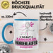 Hürdenläufer Geschenk Tasse So Gut Kann Nur Ein Hürdenläufer Aussehen Geschenkidee Kaffee-Becher Blau Trendation