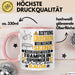 Trampolinspringer Geschenk Tasse Lustiger Spruch Erheben Sie Sich Der Trampolinspringer Betritt den Raum Rosa Trendation