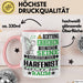 Harfenist Geschenk Tasse Lustiger Spruch Erheben Sie Sich Der Harfenist Betritt den Raum Rosa Trendation