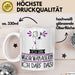 Geschenk für Musikmanagerin Tasse Lustige Geschenkidee Geburtstag Ich Bin Musikmanagerin Ich Darf Das Weiß Trendation