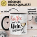 Weintrinker Kaffeetrinker Tasse Geschenk Lustige Geschenkidee Spruch Kaffee Weil Es Für Wein Zu Früh Ist Trendation