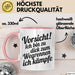 Lustige Tasse Geschenk Zu Dick Zum Wegrennen Ich Kaempfe Geschenkidee Humor Rosa Trendation