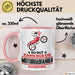 Motorradfahrer Geschenk Tasse So Gut Kann Nur Ein Motorradfahrer Aussehen Geschenkidee Kaffee-Becher Rosa Trendation