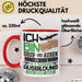 Groß- und Außenhandelskaufmann Ausbildung Tasse Geschenk Ich Bin Groß- und Außenhandelskaufmann In Der Ausbildung Ich Darf Das Geschenkidee Spruch Rot Trendation