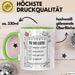 Schüler Abschluss Tasse Geschenk Lustige Geschenkidee Spruch Grundschule Geschafft Abitur Gemeistert Grün Trendation