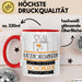 Katzencafégängerin Weil Es Keinen Schöneren Beruf Gibt Tasse Geschenk für Eine Katzencafégängerin Lustig Rot Trendation