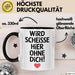 Büroarbeit Kollege Tasse Geschenk Lustige Geschenkidee Spruch Wird Scheisse Hier Ohne Dich Trendation