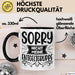 Humor Tasse Geschenk Kollegen Sorry Nicht Meine Entgeltgruppe Kaffee-Becher Trendation