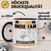 Indie-Fan Tasse Geschenk für Indie-Fan Geburtstag Lustiger Spruch Kaffee-Becher Was Ist Deine Superkraft Schwarz Trendation