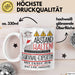 Survival-Expertin Tasse Geschenk Lustig Abstand Halten Hochleistungs-Survival-Expertin Mit Drang Zur Perfektion Bei Der Arbeit Weiß Trendation