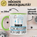 Geschenk für Chorleiterin Tasse Lustige Geschenkidee Geburtstag Ich Bin Chorleiterin Ich Darf Das Grün Trendation