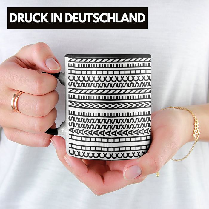 Ich Hasse Menschen Tasse Lustiges Geschenk Allover-Print Quer Lesen Trendation