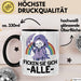 Lustige Tasse Kollegen F Sie Sich Alle Sensenmann Humor Sarkasmus Geschenkidee Kollegin Frauen Schwarz Trendation