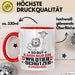Wildtierschützer Geschenk Tasse So Gut Kann Nur Ein Wildtierschützer Aussehen Geschenkidee Kaffee-Becher Rot Trendation