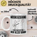 Musikerziehung Tasse Geschenk für Musikerziehung Der Mann Der Alles Kann Geschenkidee zum Geburtstag Weiß Trendation