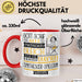 Synthesizer-Spielerin Geschenk Becher Tasse Gott Schuf Alle Menschen Gleich Nur Die Besten Durfeten Synthesizer-Spielerin Werden Geschenkidee Lustig Rot Trendation