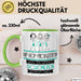 Hip-Hop-Produzentin Weil Es Keinen Schöneren Beruf Gibt Tasse Geschenk für Eine Hip-Hop-Produzentin Lustig Grün Trendation