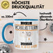Vogelretterin Tasse Geschenk Ich Bin Vogelretterin Warum Weil Ich Es Kann Geschenkidee Geburtstag Blau Trendation
