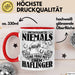 Haflinger Tasse Geschenk Haflinger-Besitzerin Pferde Kaffeetasse Geschenkidee Spruch Reiterin Reiten Pferde Kaffee-Becher Rot Trendation