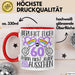 60. Geburtstag Frauen Geschenk Tasse Beruhigt Euch mit 60 Kann Nicht Jeder So Gut Aussehen Geschenkidee Mutter 60er Rot Trendation