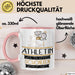 Athletin Weil Es Keinen Schöneren Beruf Gibt Tasse Geschenk für Eine Athletin Lustig Rosa Trendation