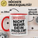 Rentner Pensionär Sarkasmus Tasse Geschenk Lustige Geschenkidee Spruch Nicht Mehr Dein Problem Rot Trendation