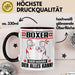 Boxer Tasse Geschenk für Boxer Der Mann Der Alles Kann Geschenkidee zum Geburtstag Schwarz Trendation