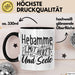 Hebamme Tasse Geschenk Hebamme Mit Herz Und Seele Trendation