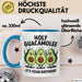 Geburtstagsfeier Tasse Geschenk Lustige Geschenkidee Spruch Heilige Guacamole Es Ist Dein Geburtstag Blau Trendation
