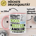 Angler Geschenk Lustiger Spruch für Angler Geschenkidee Bester Angler Der Welt Rosa Trendation