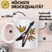 Rockband Fan Tasse Geschenkidee für laute Musikliebhaber Weiß Trendation