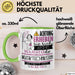 Musiktechnikerin Tasse Geschenk Lustiger Spruch Bitte Erheben Sie Sich Seine Majestät Die Musiktechnikerin Betritt Den Raum Grün Trendation