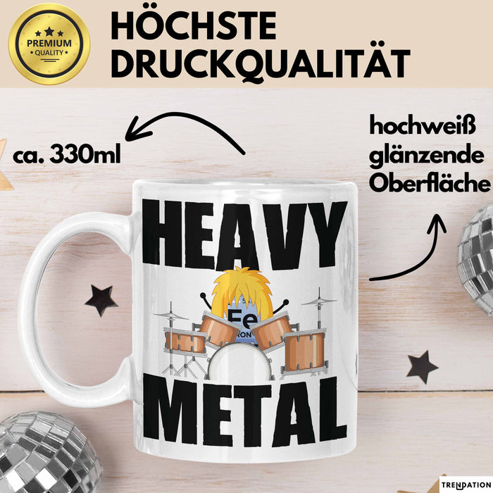 Chemiker Tasse Geschenk Punk Rock Spruch Geschenkidee Wissenschaftler Weiß Trendation