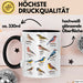 Garten Vögel Tasse Geschenk Lustige Geschenkidee Spruch Schwarz Trendation