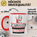 Journalistin Weil Es Keinen Schöneren Beruf Gibt Tasse Geschenk für Eine Journalistin Lustig Rot Trendation