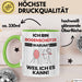 Bogenschütze Geschenk Tasse Lustiger Spruch Ich Bin Bogenschütze Warum Weil Ich Es Kann Geschenkidee Bester Bogenschütze Geburtstag Kaffee-Becher Grün Trendation