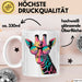 Giraffe Mit Sonnenbrille Tasse Geschenk Lustige Geschenkidee Spruch Weiß Trendation