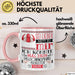 Fallschirmsprung-Begleiter Geschenk Tasse Sei Lieber Nett Zu Mir Ich Könnte Mal Dein Fallschirmsprung Begleiter Sein Rosa Trendation